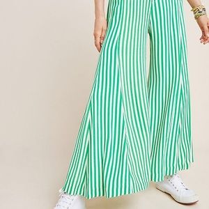 Anthropologie Mackenzie Striped Wide-Leg Pants